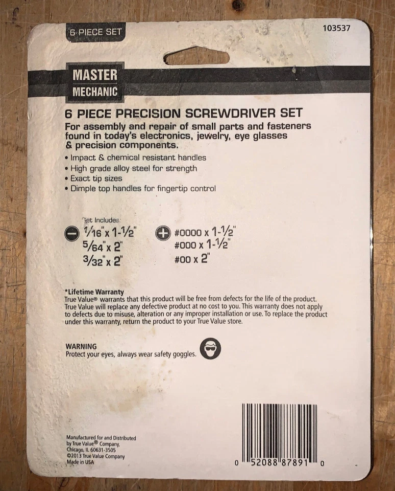 3 Sets - Master Mechanic 15 Piece total - Screwdriver -Hook & Pick - Torx Set - Image 4 of 4