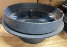 Zurn Z101-8NH - Cast Iron Roof Drain w/Overflow Ring No Dome, 8" NH Outlet