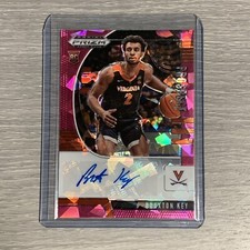 Braxton Key 20-21 Panini Prizm Draft Picks Pink Cracked Ice Prospects Autograph