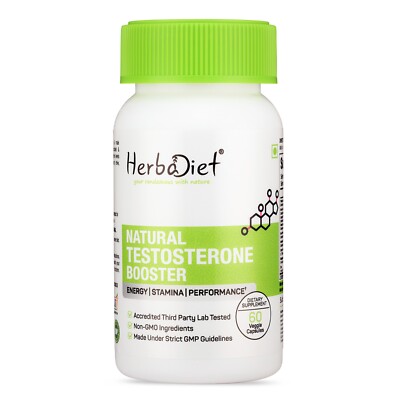 Natural Testosterone Booster Capsules Muscle Strength, Increase Energy & Stamina