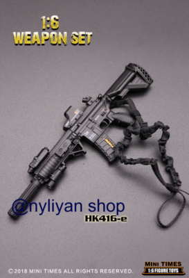 1/6 HK 416D　アサルトライフル　フィギュア用です！ 1/6 HK 416D アサルトライフル フィギュア用です！ 1/6 HK 416D