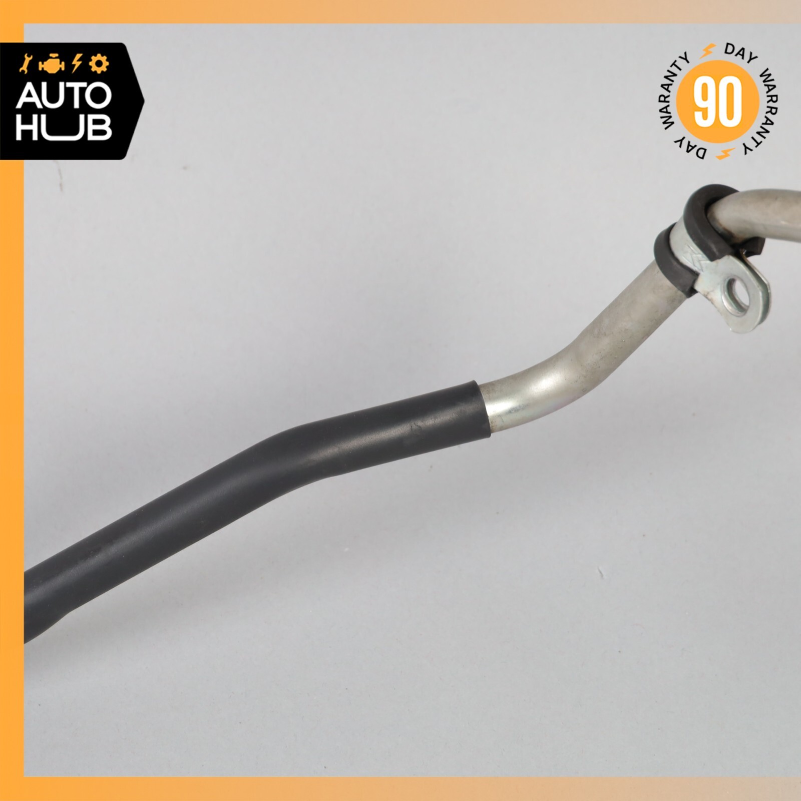 04-19 Maserati GranTurismo M145 Transmission Oil Cooler Line Hose Pipe OEM