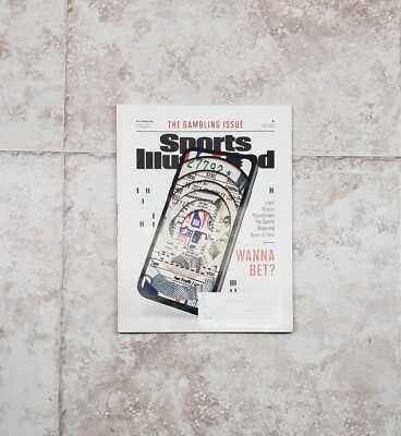 Gambling Issue Sports Illustrated September 2021 Vol 132 No 9 Wanna Bet Magazine