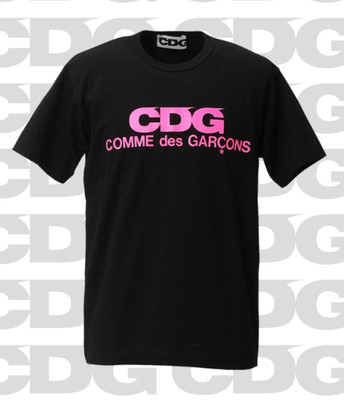 cdg pink shirt
