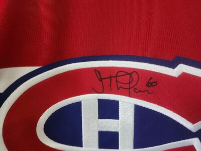 JOSE THEODORE SIGNED JERSEY NWT JSA AUTOGRAPHED NHL XL KOHO