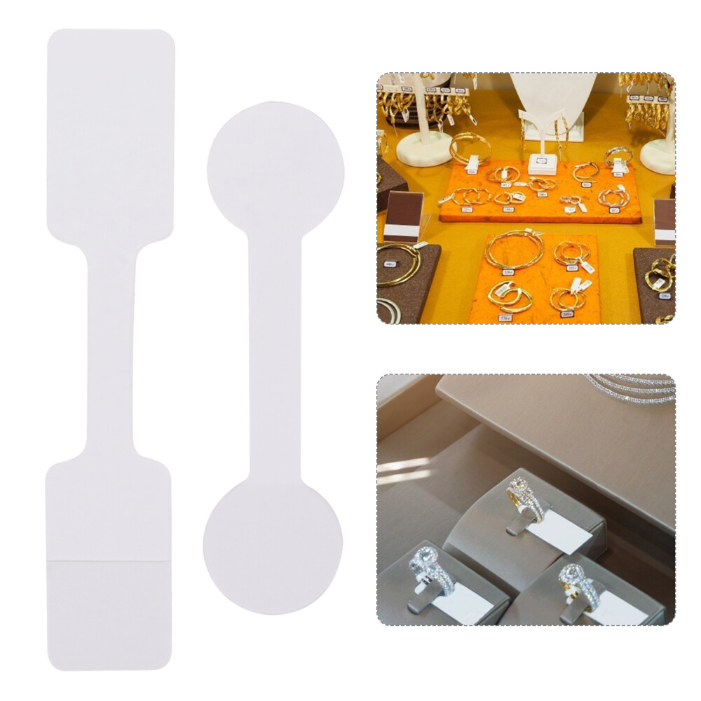 200 Pcs Price Tags Blank Jewelry Label Jewelry Barbell Price Tags eBay