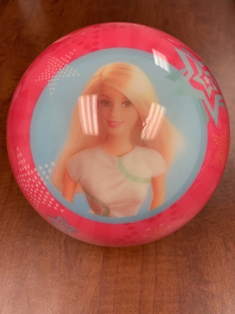 barbie bowling ball