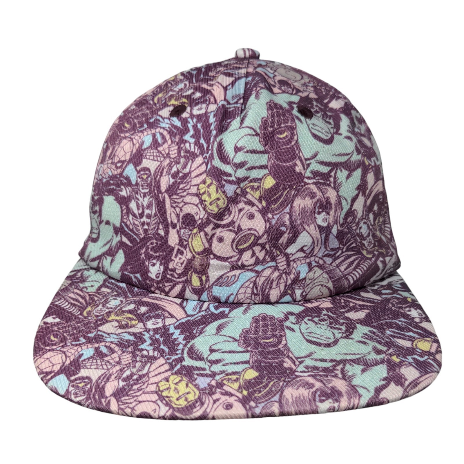 Marvel Comics Snapback Hat Multicolor OSFM Adjust… - image 1