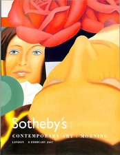 Sotheby's Contemporary Art Auction Catalog February 8, 2007
