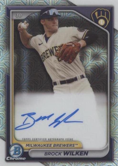 その他 Brock Deatherage Bowman Chrome Rc Auto 2024 Bowman - Brock Wilken #BMA-BW for sale | eBay
