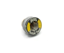 S-2 Bussmann 2amp 2A 125V Dual-Element, Time-Delay Screw Base Plug Fustat Fuse