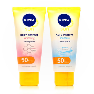 nivea moisturizer with sunscreen