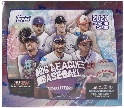 2023 TOPPS BIG LEAGUE BASEBALL HOBBY BOX FACTORY SEALED NEW