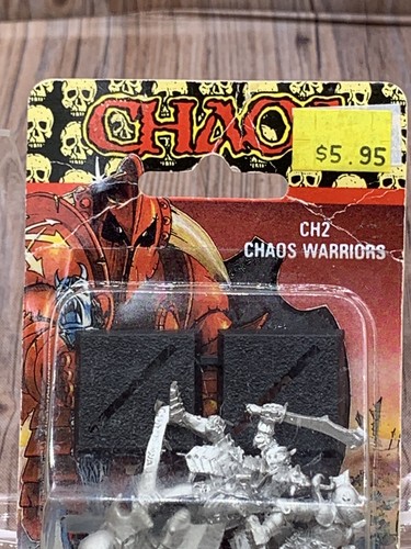 Citadel Miniatures Chaos CH2 Chaos Warriors RARE OOP - Picture 3 of 7