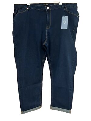 JD Williams Denim Jeans womens Plus Size 26s  Slim Leg Blue NWT
