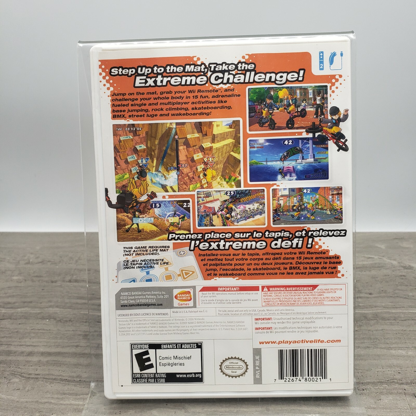 Active Life Extreme Challenge (Nintendo Wii, 2009) Complete w/ Manual 722674800211 eBay