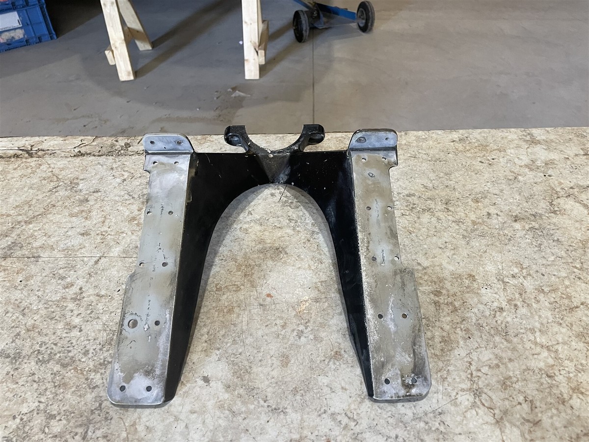 1958 Cessna 182 A Lower Nose Gear Shock Fitting Mount Bracket