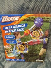 Banzai Mega Warrior Battle Pack Inflatable Kids Sword Mace  2 Shields Set NEW 