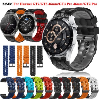 22mm Silikon Armband für Huawei Watch GT 2 3 GT2 Pro 46mm 46mm GT3 Honor Magic 2