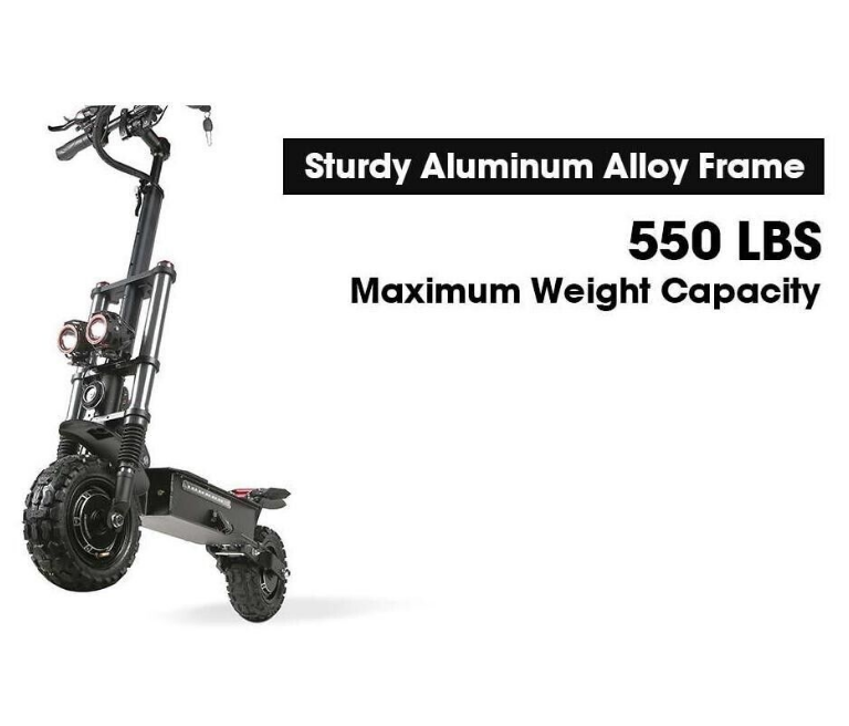 Adults Electric Scooter, Max Speed 60 MPH, 60V5600W,33Ah High Power
