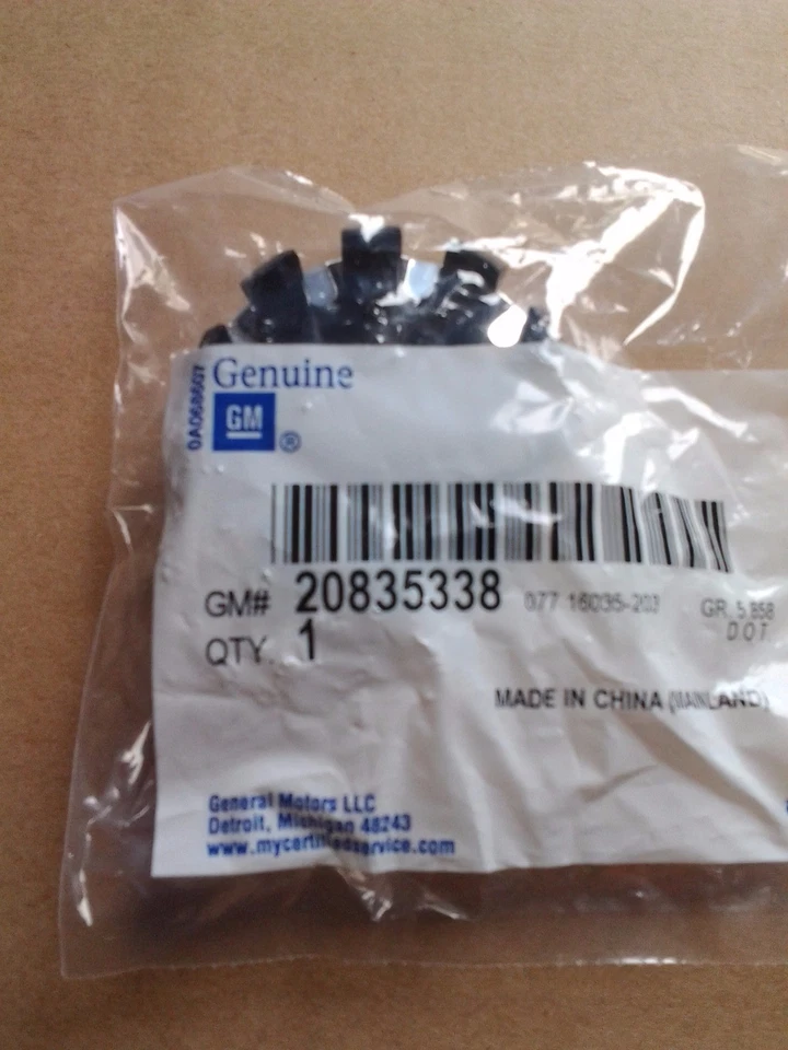 Pontiac G5 2007-2010 2009-2010 Vibe tapa central rueda 20835338 Foto 3 de 3