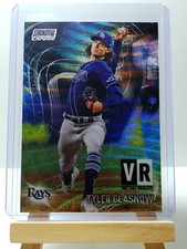 Tyler Glasnow 2021 Topps Stadium Club Chrome VR Wave Refractor SP 1:112 Packs