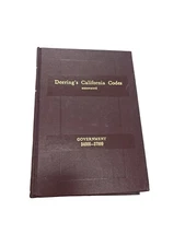 Deering’s California Codes Annotated Government 34000 - 37999 1974 Bancroft