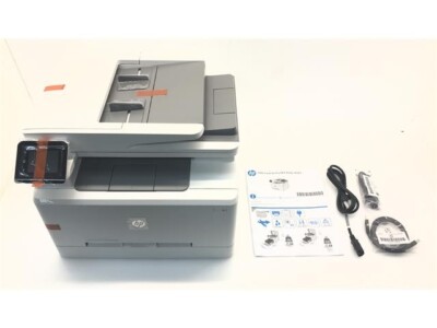 HP Color LaserJet Pro M283fdw 2.70'' All-In-One Printer - White 7KW75A#BGJ