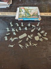 Vintage AirFix HO-OO Scale Paratroopers Box and 33 Pieces