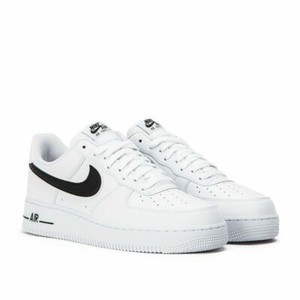 Nike Air Force 1 07 Uomo Scarpe da ginnastica (Regno Unito TAGLIE 7 - 10)  Bianco-Nero Nuovo di Zecca | eBay