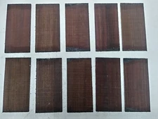 10 Pcs, East Indian Rosewood Guitar Headplate- 200x100x4mm- Free US Shipping