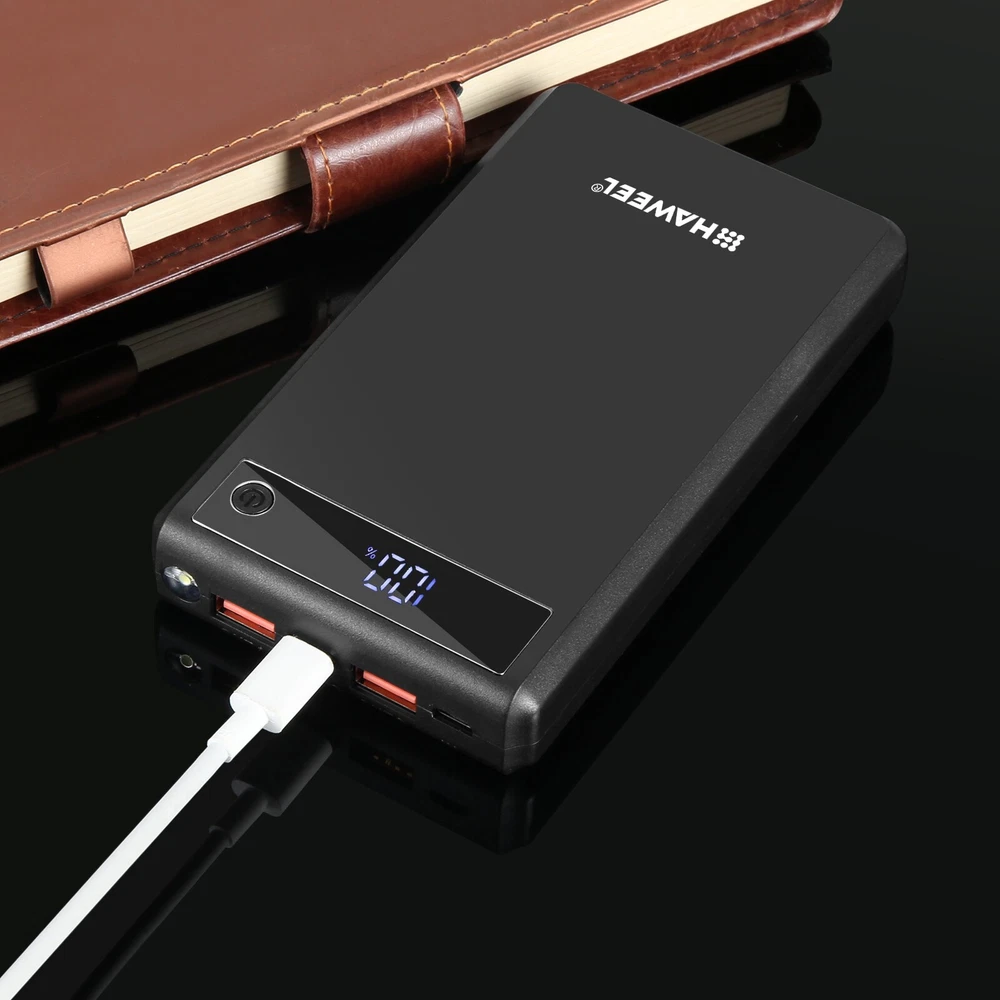 Power Bank Box Fast Charger Battery Case w/Display For HAWEEL 6 Cells 18650 Part Power Bank Box Fast Charger Battery Case w/Display For HAWEEL 6 Cells 18650 Part