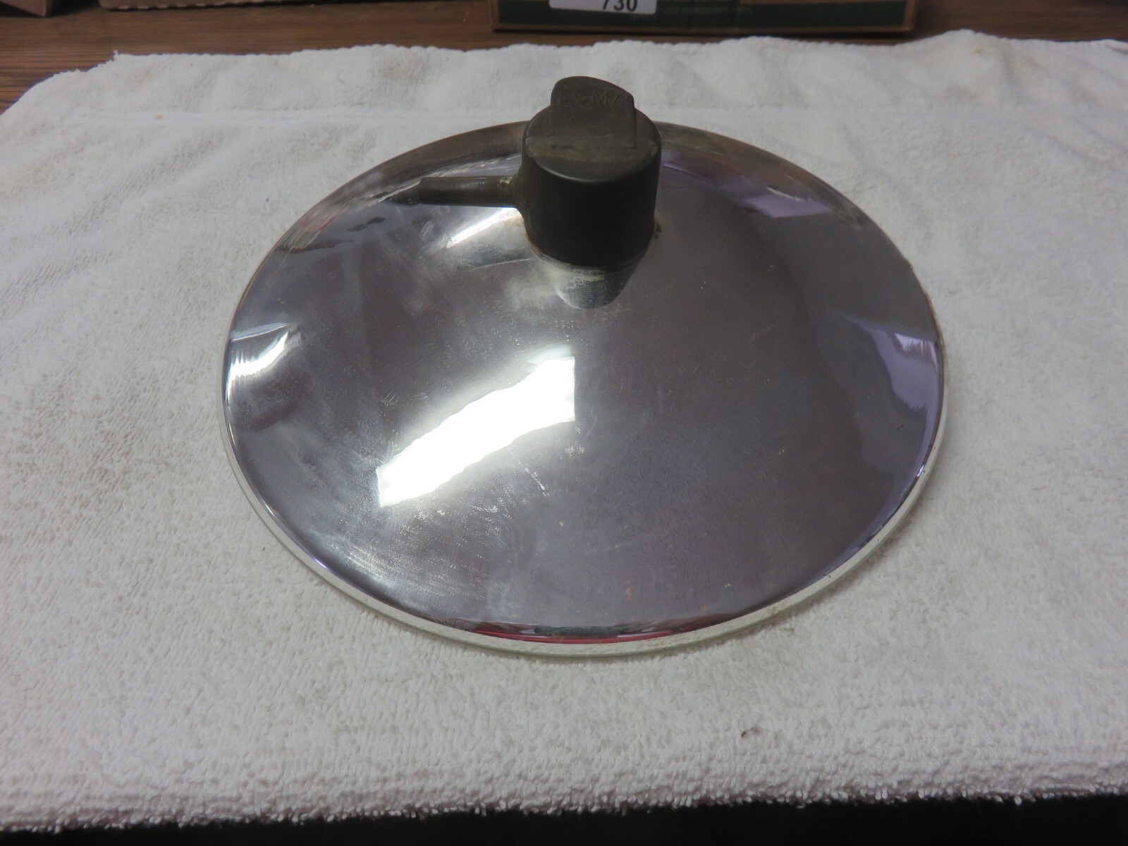 Mercury Glass Oil Lamp Reflector 9" eBay