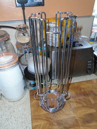 DOLCE GUSTO REVOLVING COFFEE POD TOWER HOLDER HOLDS 24 PODS