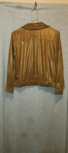Ruby Red Gold Jacket Size 8p - Picture 3 of 4