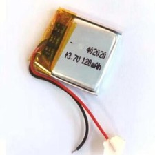 100Pcs 3.7V 120Mah 402020 Li-Polymer Li Lipo Battery For MOBILE POWER DVD MP4