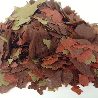 45% Blackworm & Cichlid Gro Green Flake - Premium Fish Food Mix - Aquatic Foods (USA Made)