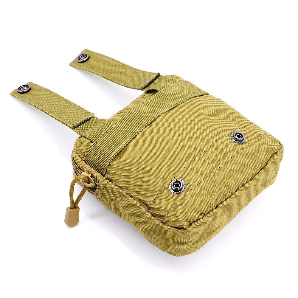 Dog Harness Saddle Bag Backpack Pouch Durable Saddlebag for Pet Tactical Vest