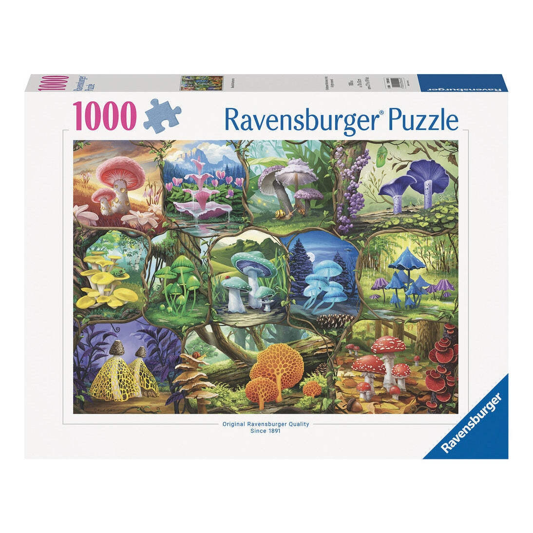 Ravensburger Beautiful Mushrooms 1000 Piece Jigsaw Puzzle