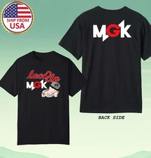 MGK Machine Gun Kelly Lace Up Men's Black Size S-5XL