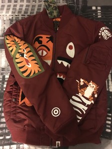 bape tiger bomber jacket