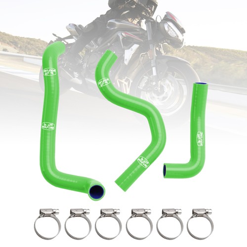 Silicone Radiator coolant Hose kit For Street Triple 765 R RS 2020-2022 Green S4