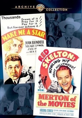 Make Me a Star / Merton of the Movies [New DVD] Black & White, Full Frame, Mon