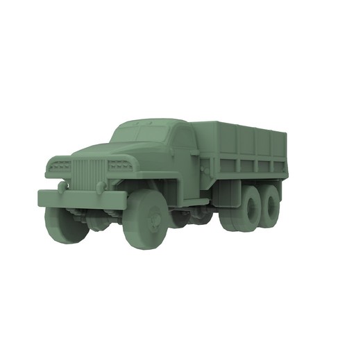 SSMODEL SS350868 1/350 Military Model Kit US Studebaker Board Truck - Bild 5 von 5