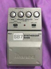 Ibanez SB7 Synthesizer Bass Tone Lok Guitar Effect Pedal Synth Fuzz Wah