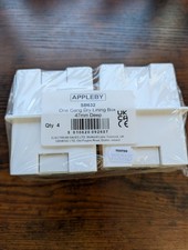 Appleby SB632 1 Gang Dry Lining Box 47mm Deep Electrical Back Box (Pack of 4)