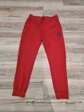 NWOT Mens Billionaire Boys Club Print Logo Pants Size XL Red