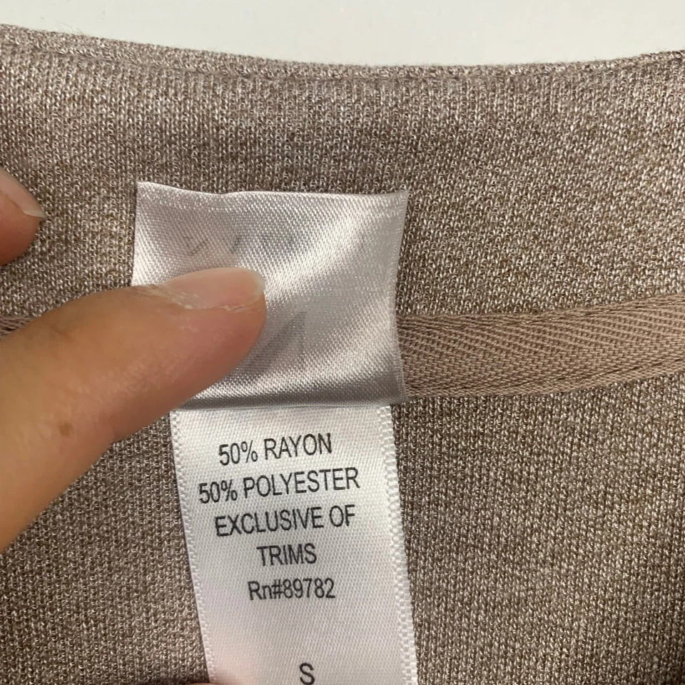 Nuevo con etiquetas Top Natori Moteado Interlock Manga Larga TALLA PEQUEÑA Original $48 Foto 4 de 4