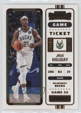 2022-23 Panini Contenders Bronze Game Ticket Jrue Holiday #49 10ba