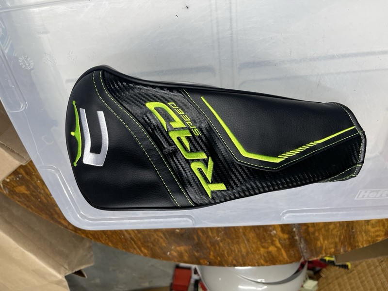 NEW Cobra Rad Speed Black/White/Lime Driver Headcover Golf Head Cover